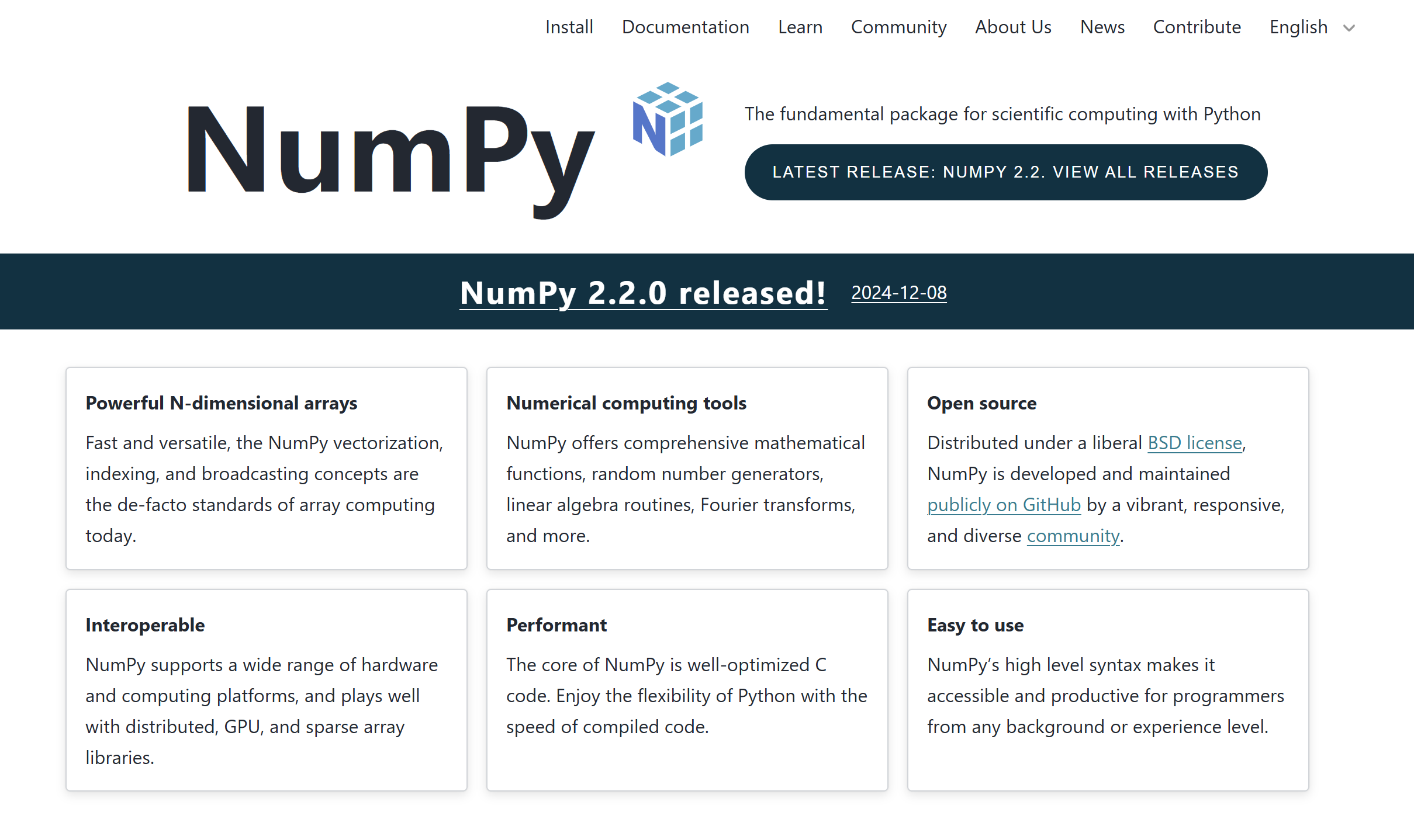 NumPy